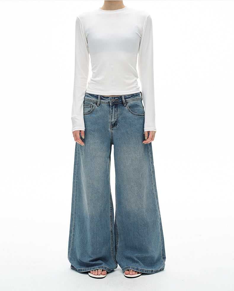 MADWITCH FLARE WASH DENIM #GP5527N