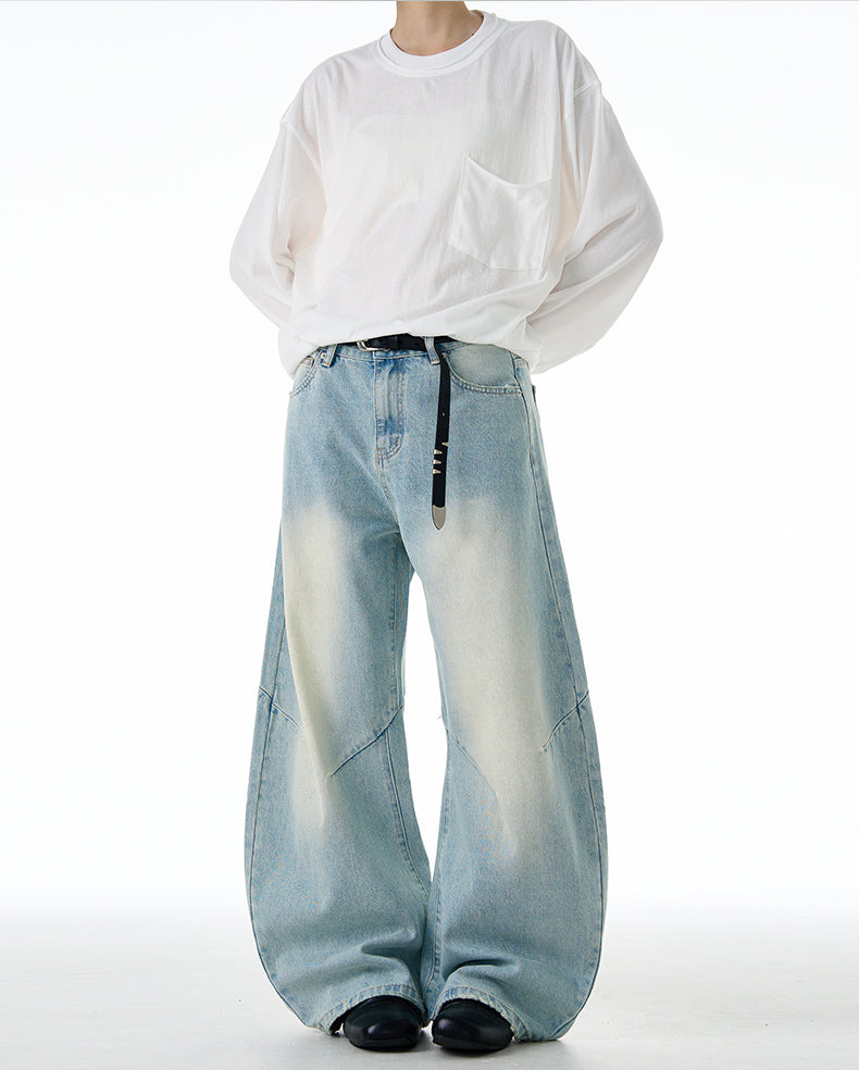 MADWITCH DRAPE WASHED DENIM #CK9615