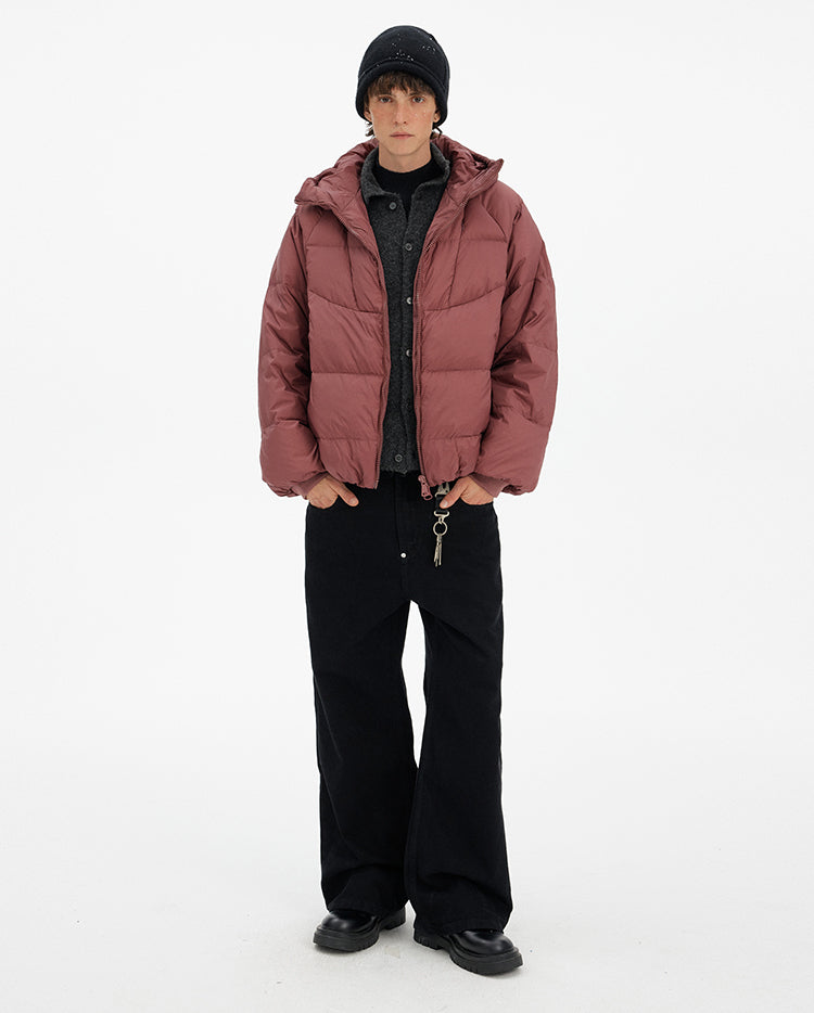 MADWITCH MINIMAL HOODED DOWN JACKET #N1726