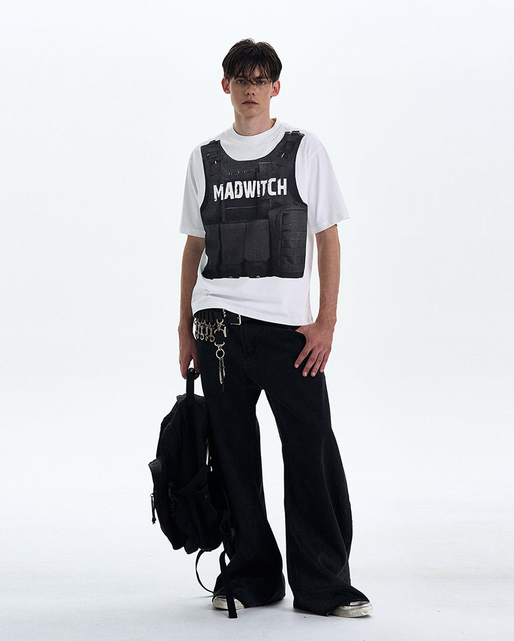 MADWITCH ORIGINAL TACTICAL VEST T-SHIRT #MD4190