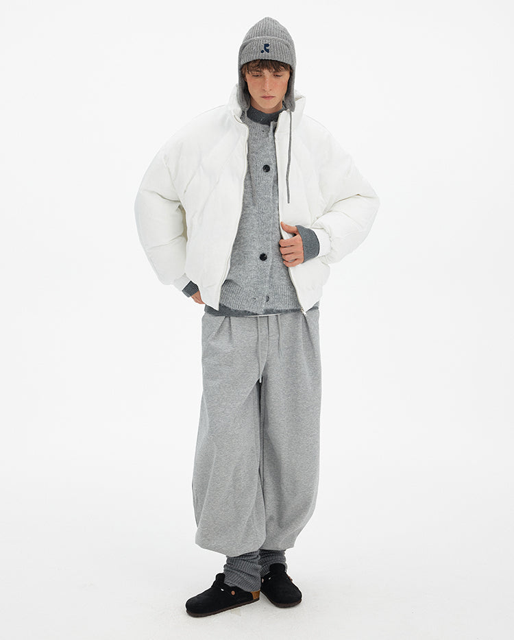 MADWITCH ATMOSPHERIC WHITE PUFFER JACKET #AW25115