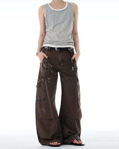 MADWITCH DIRTYFIT CARGO PANTS #Z005