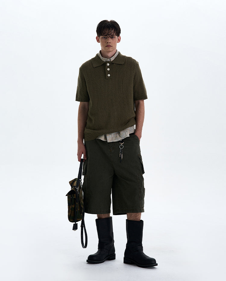 MADWITCH KNITTED SHORT SLEEVES #BN81