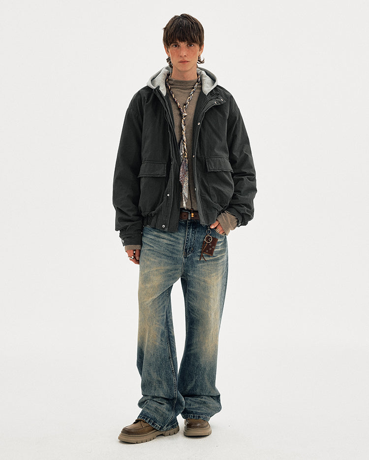 MADWITCH FAUX TWIN PARKA #RW193