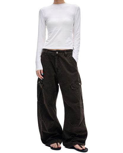 MADWITCH UTILITY BENT LEG PANTS #CK3557