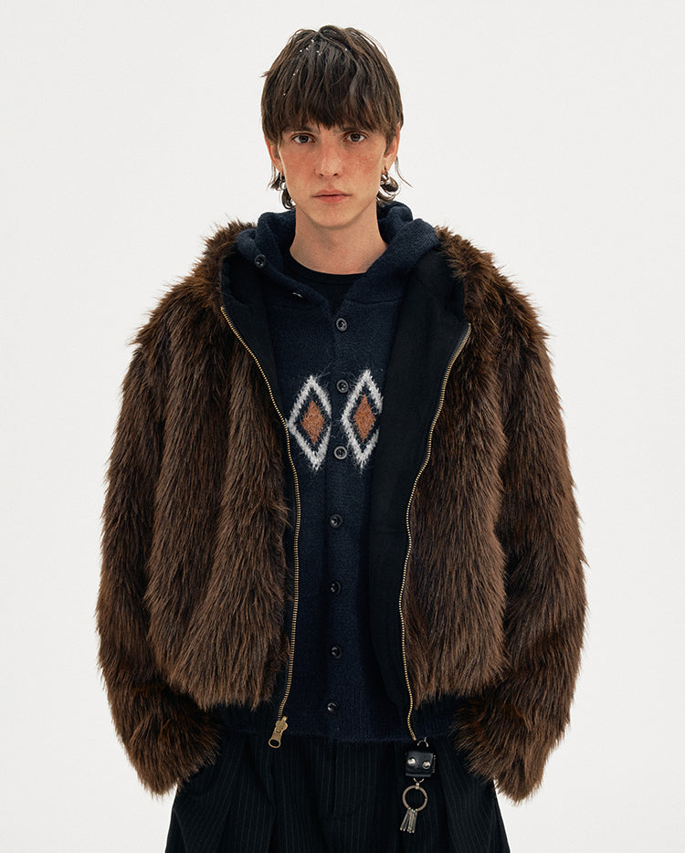 MADWITCH VELVET SHEAR JACKET #BBX2551