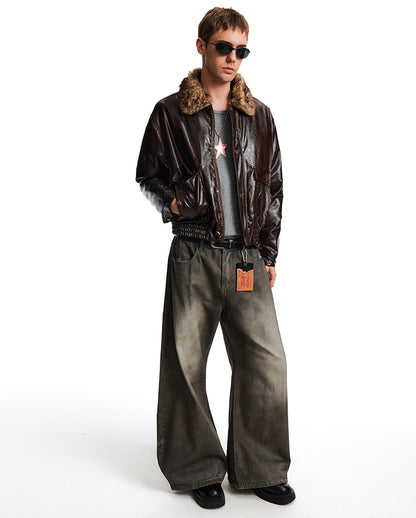 MADWITCH UTILITY FUR COAT #AK085