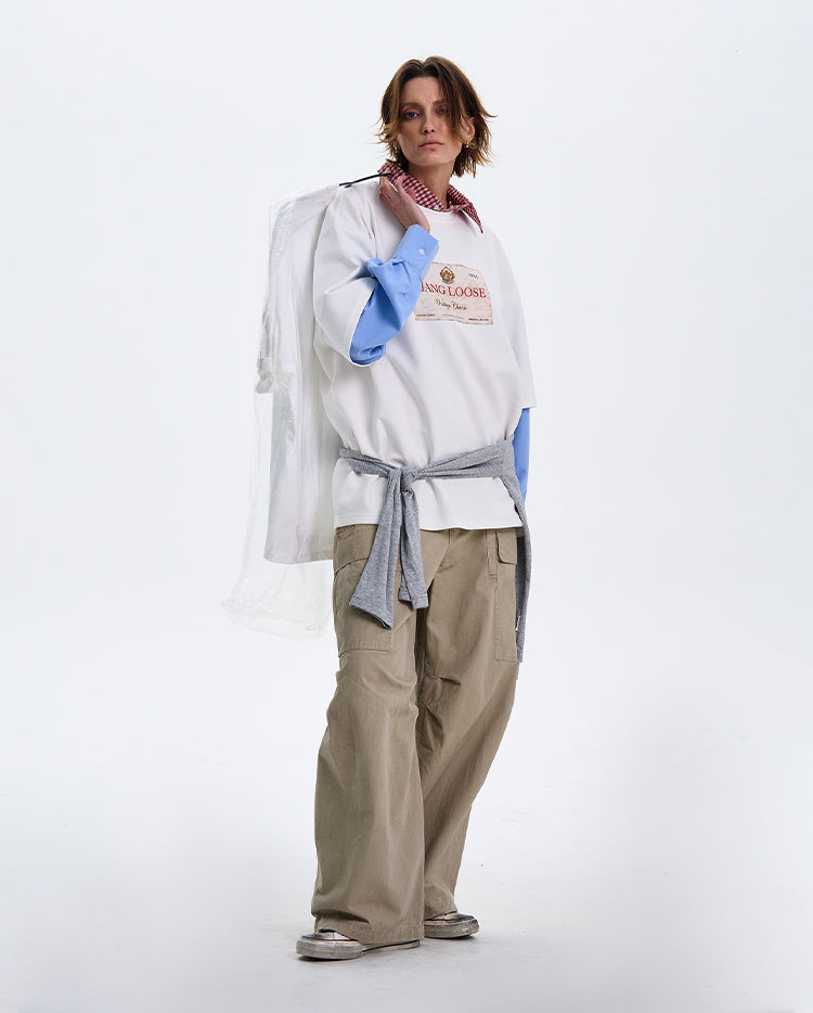 MADWITCH COUPLE’S CASUAL LONG-SLEEVE SHIRT #T555