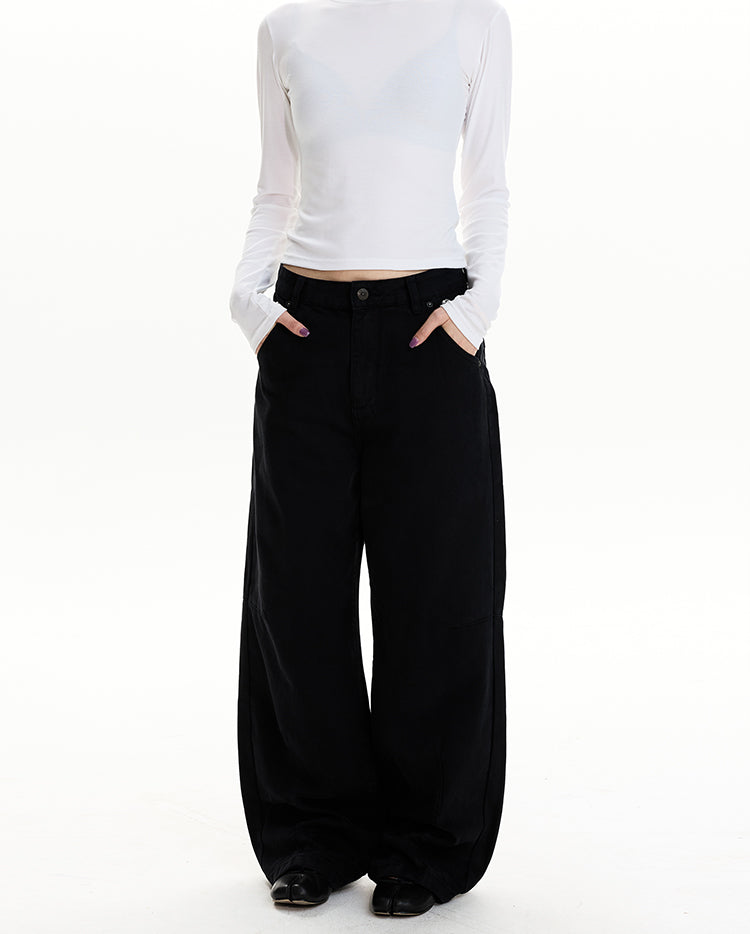 MADWITCH DECONSTRUCTED VINTAGE WASH JEANS #CK3598