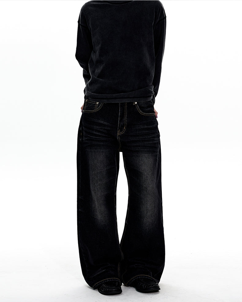 MADWITCH NARROW WASH FLARE JEANS #6118