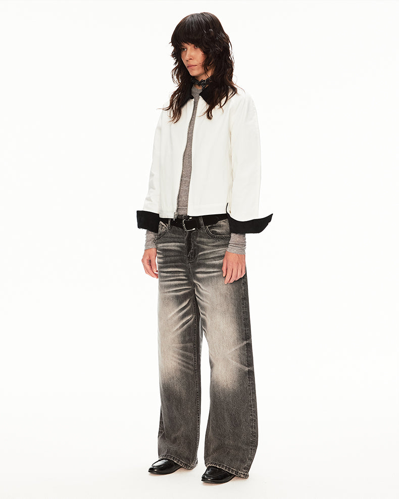 MADWIT FADED WASH JEANS #GD005