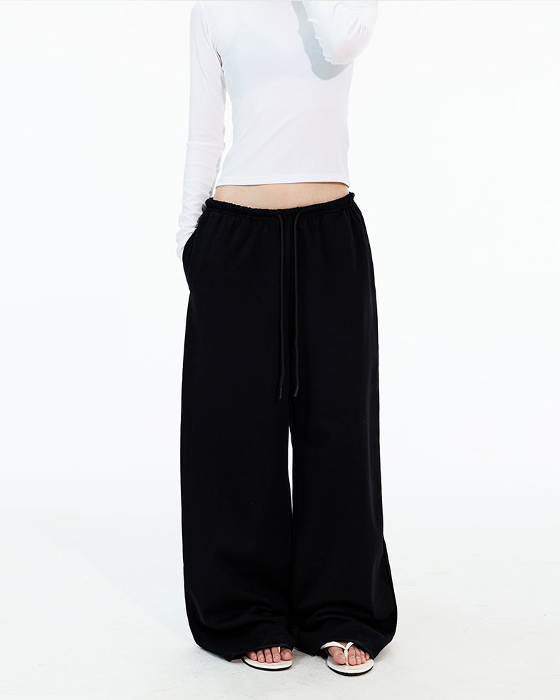 MADWITCH DRAWSTRING STRAIGHT LEG SWEATPANTS #CK6910