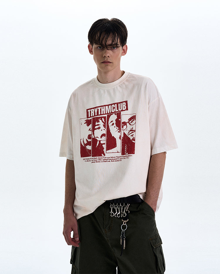 MADWITCH VINTAGE LOOSE FIT T-SHIRT #27304