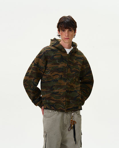 MADWITCH CAMO HOODED SWEATSHIRT #L373