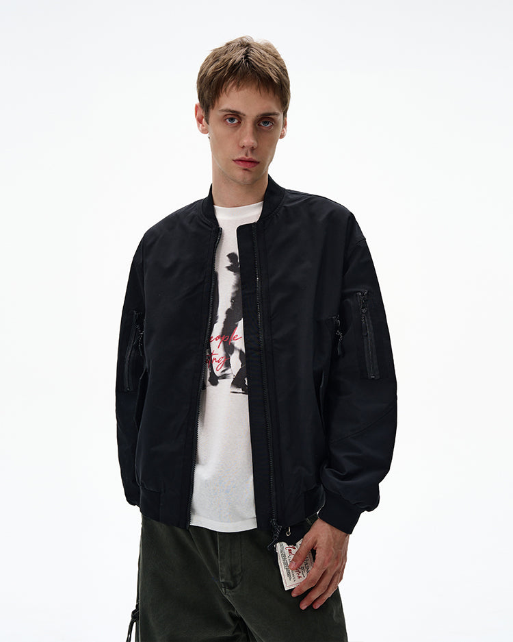 MADWITCH UNISEX CASUAL BOMBER JACKET #RW154