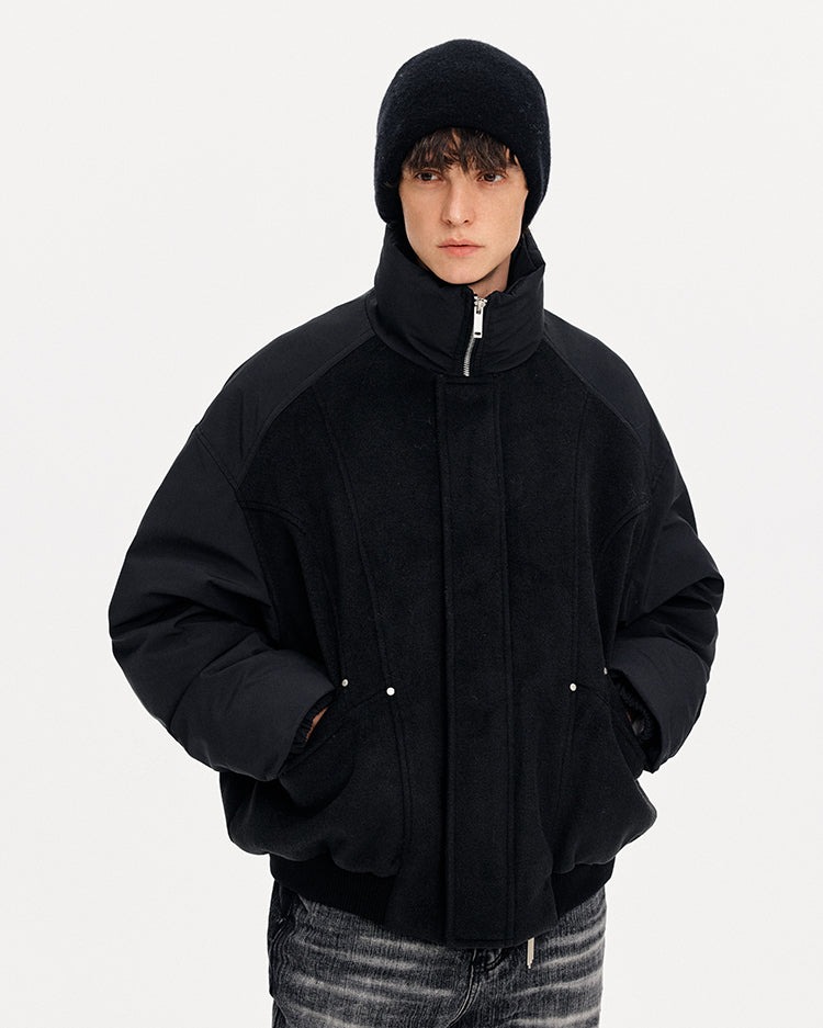 MADWITCH TAILORED HARRINGTON DOWN JACKET #630235