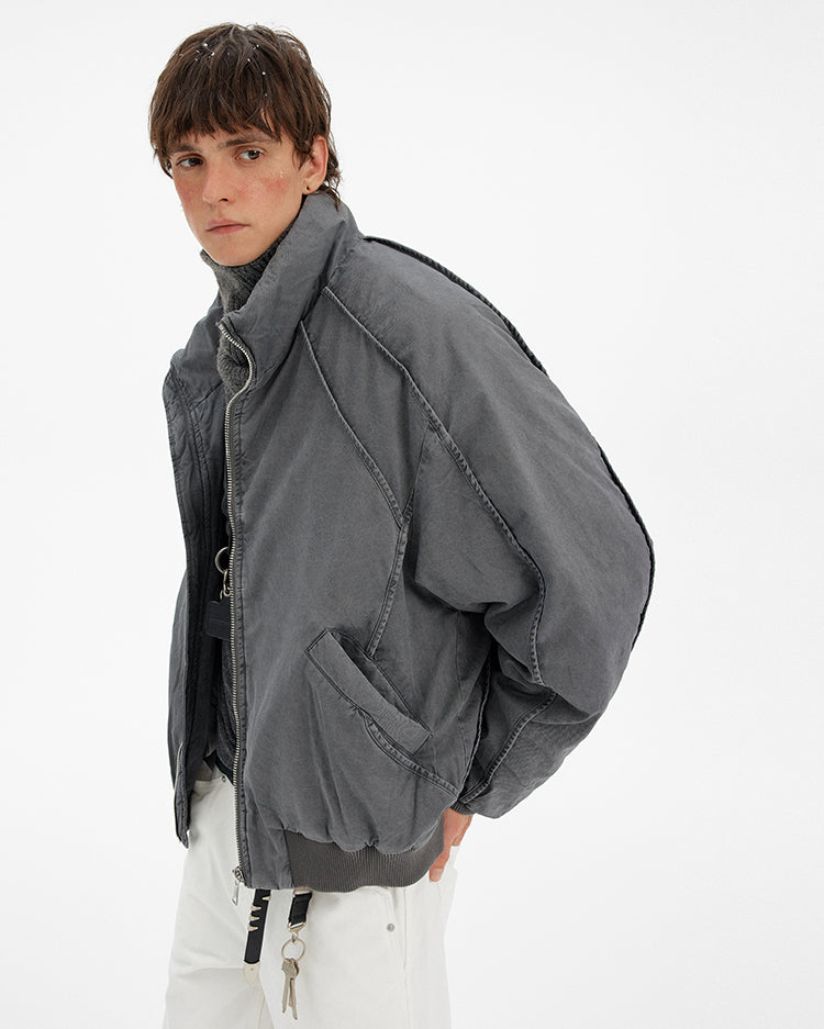 MADWITCH DECONSTRUCTED PUFFER DOWN JACKET #7732