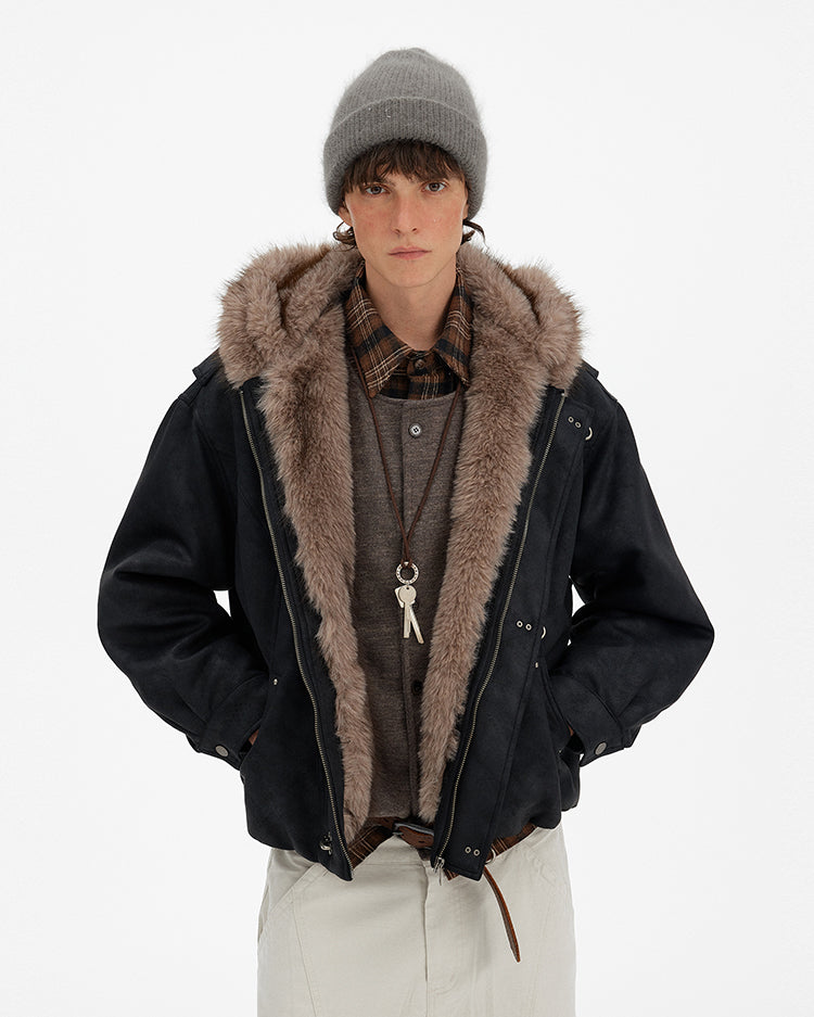 MADWITCH VINTAGE METAL BUTTON PARKA JACKET #990910
