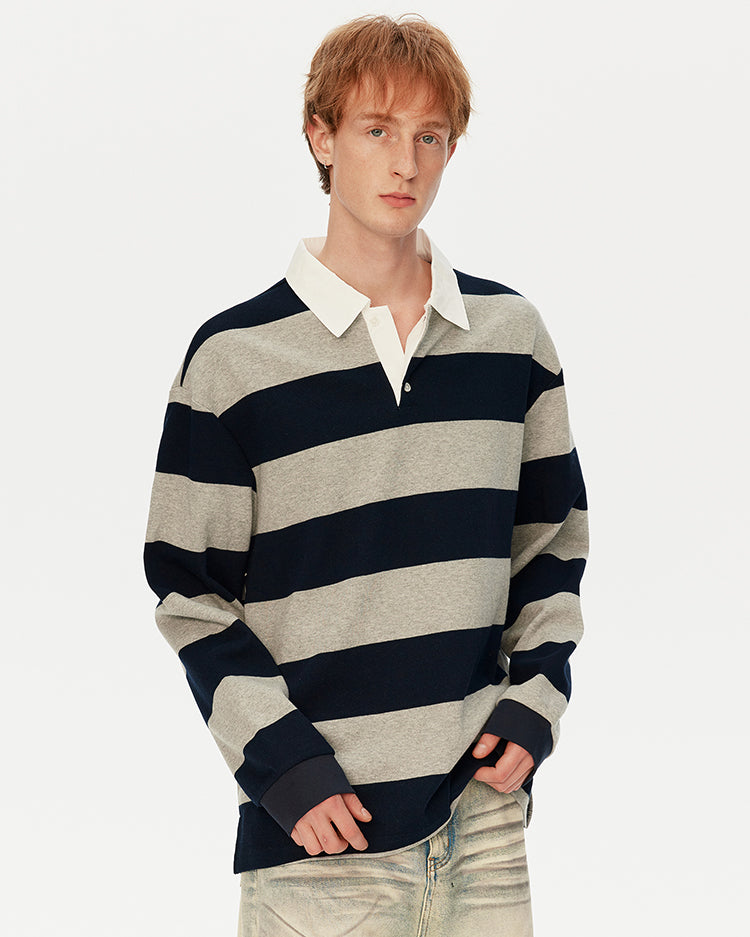 MADWITCH COLORBLOCK STRIPE TEE #26002