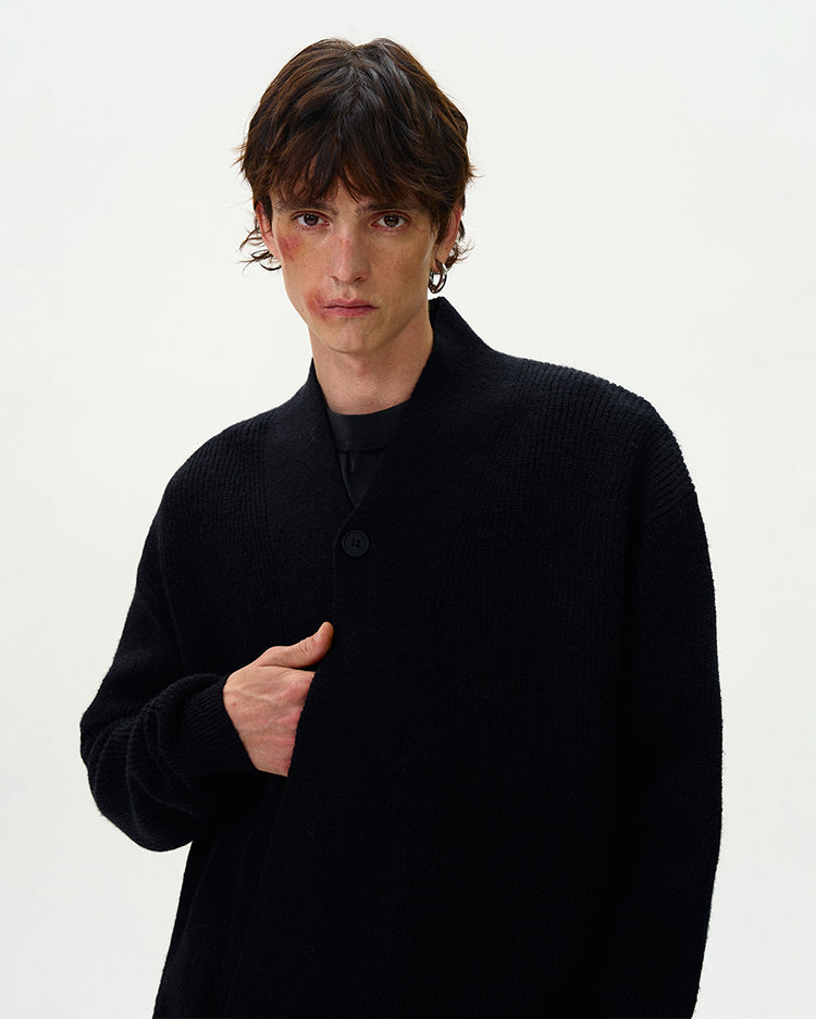 MADWITCH KNITTED CARDIGAN COAT #WL2228