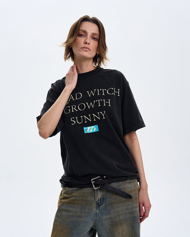 MADWITCH INS STYLE CASUAL SHORT-SLEEVE T-SHIRT #MD4139