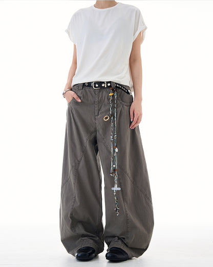 MADWITCH ASYMETRIC PANELED TROUSERS #CK6822