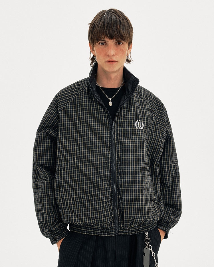 MADWITCH REVERSIBLE CHECK COAT #CW1281