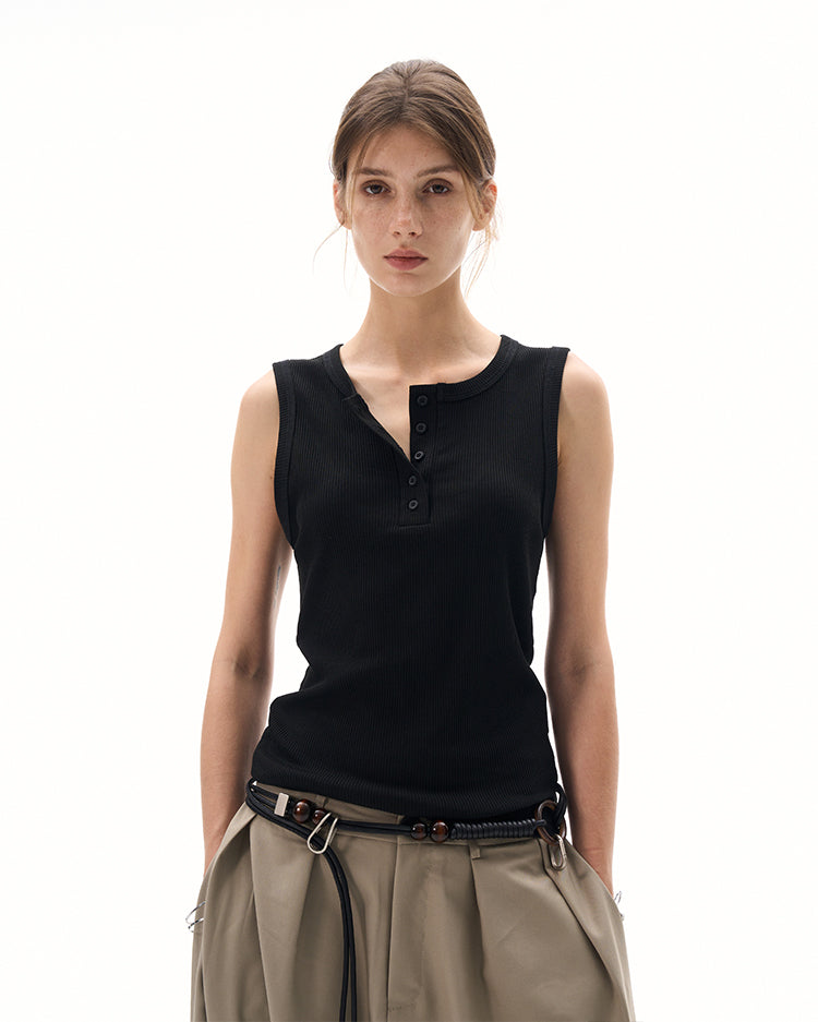 MADWITCH SLIM FIT TANK VEST #C1757C25