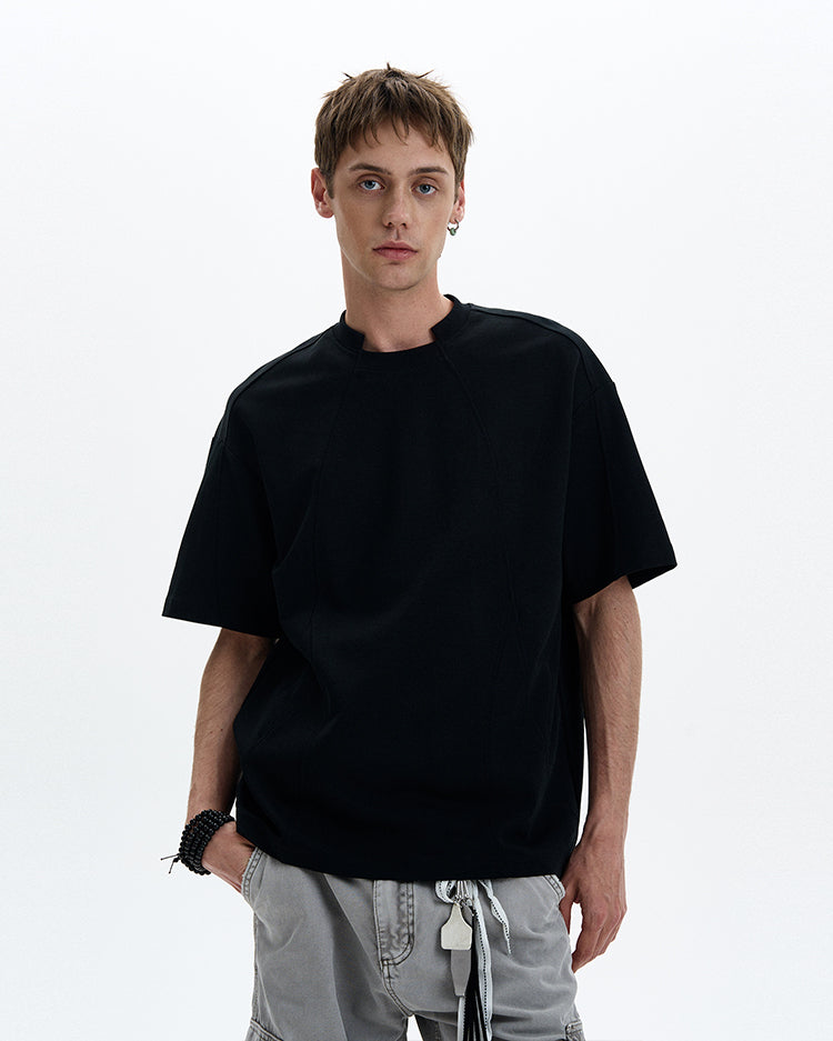 MADWITCH PATCHWORK DESIGN TEE #241322