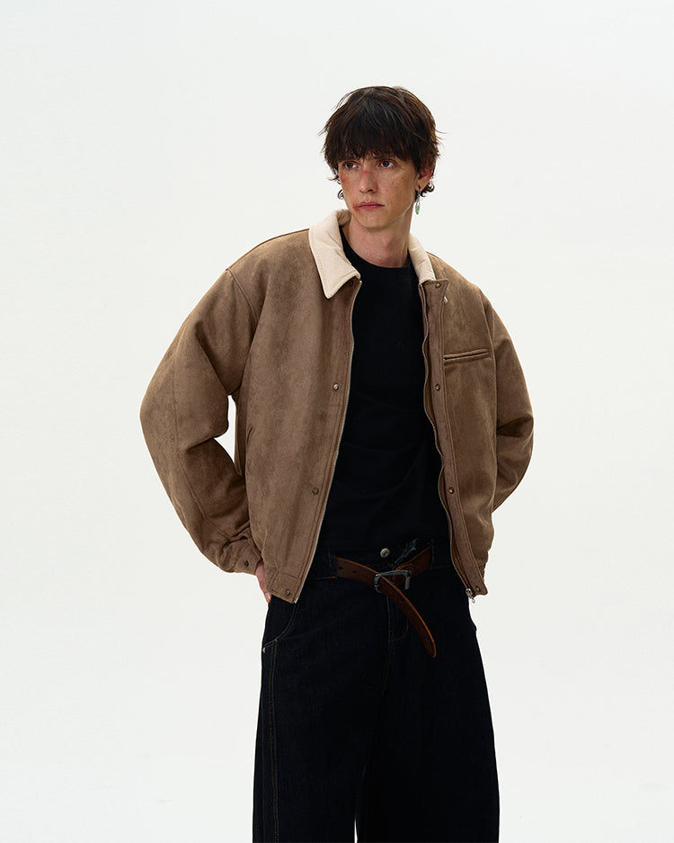 MADWITCH LEATHER PADDED COTTON JACKET #RW129