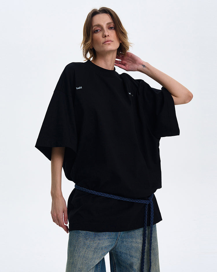 MADWITCH OVERSIZE LOOSE-FIT SHORT-SLEEVE T-SHIRT #MD4167
