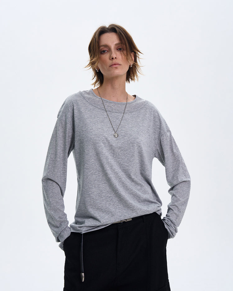 MADWITCH LAYERED DESIGN LIGHTWEIGHT LONG SLEEVE #27302