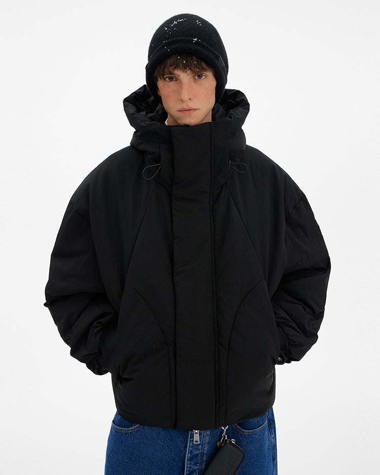 MADWITCH DECONSTRUCTED HOODED DOWN JACKET #N1715