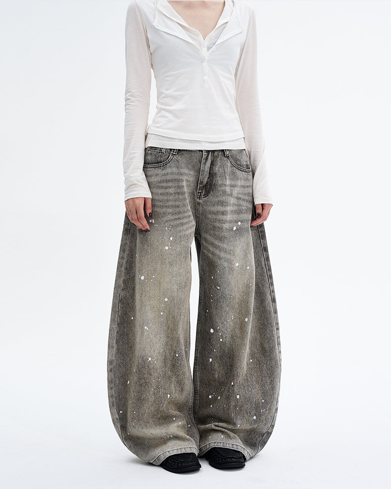 MADWITCH INK SLUNG JEANS #FX066