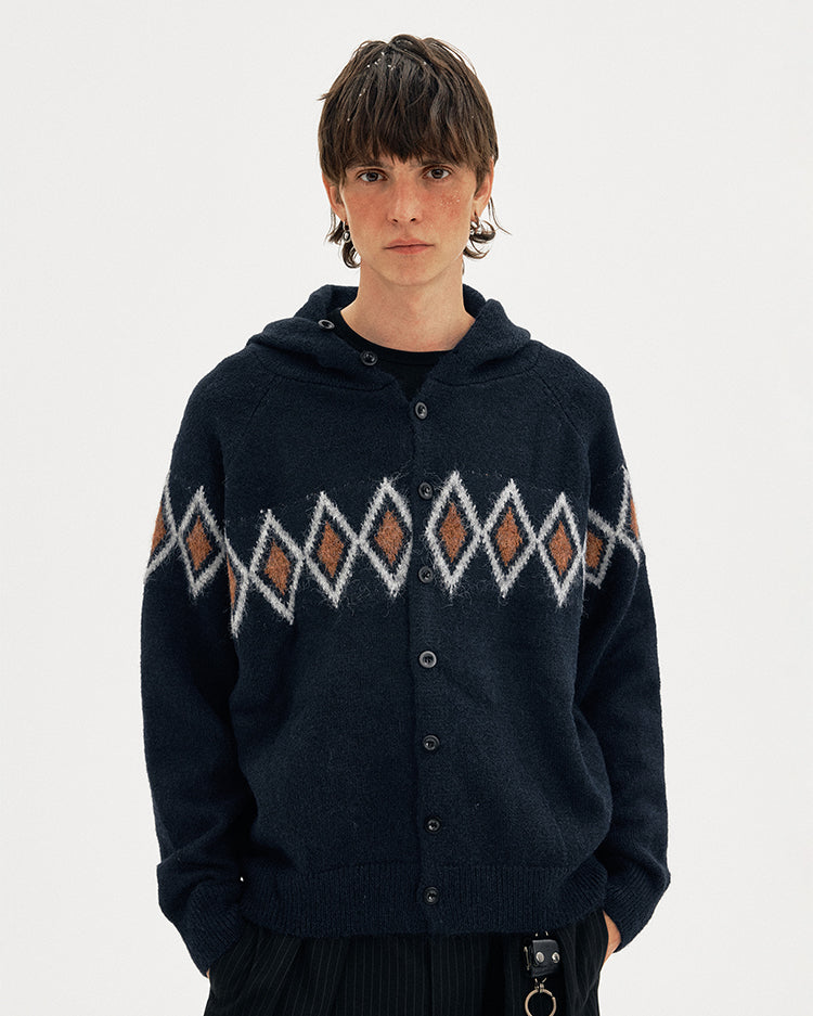 MADWITCH TWIST HOOD SWEATER #8962