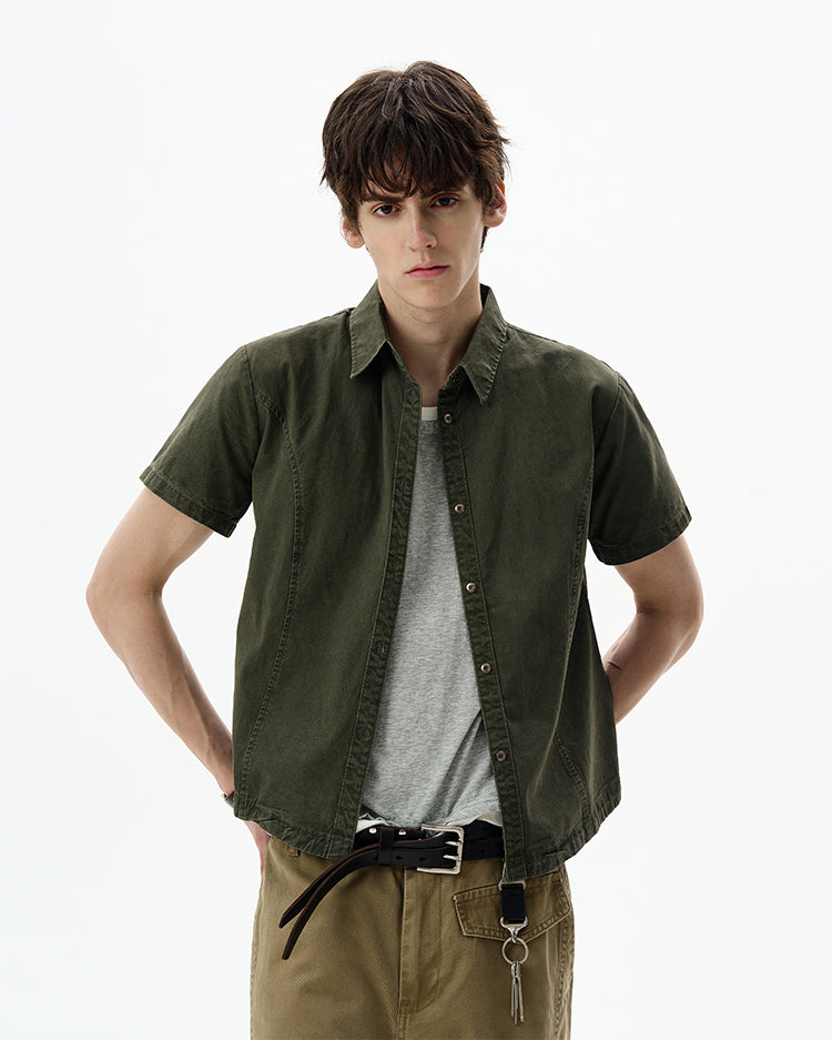 MADWITCH SHORT SLEEVE WORK SHIRT #CW1198N