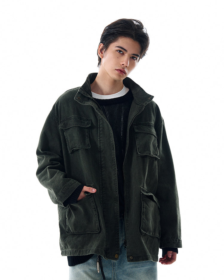 MADWITCH MULTI-POCKET UTILITY JACKET #G1040