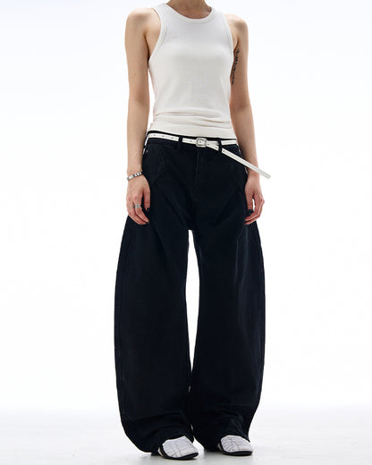 MADWITCH CLEANFIT PLEATED CARGO PANTS #AB1027
