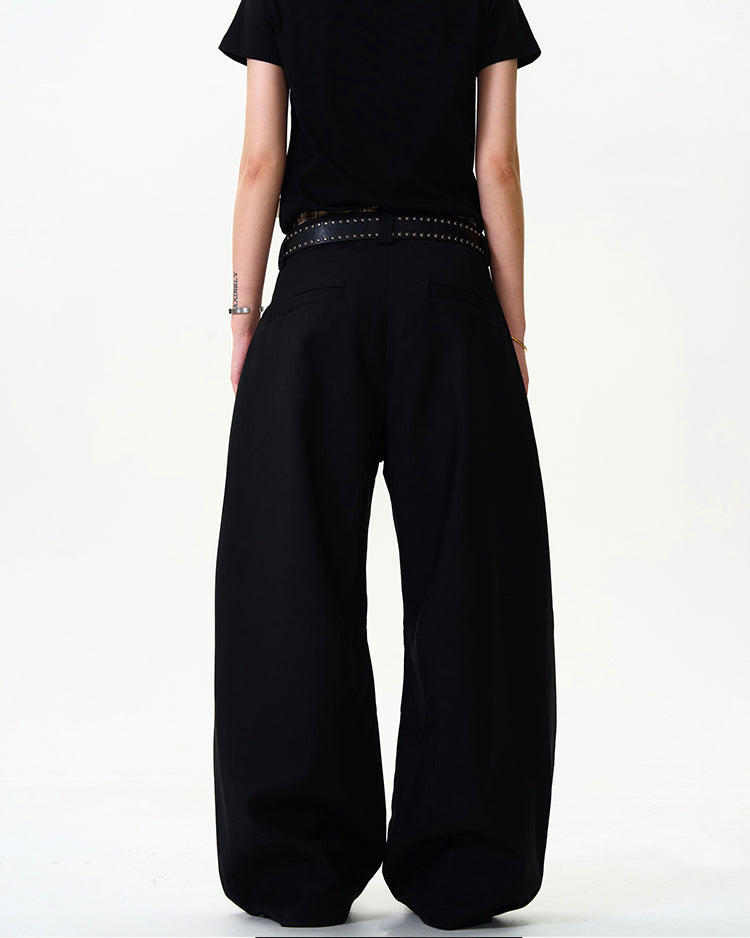 MADWITCH SLIM FIT CURVED CUT DRESS PANTS #CK6586
