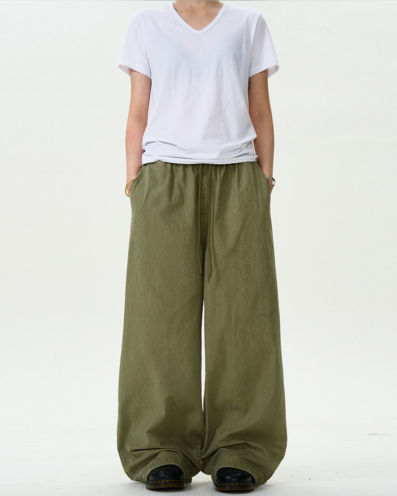 MADWITCH CASUAL WIDE-LEG PANTS #CK6600