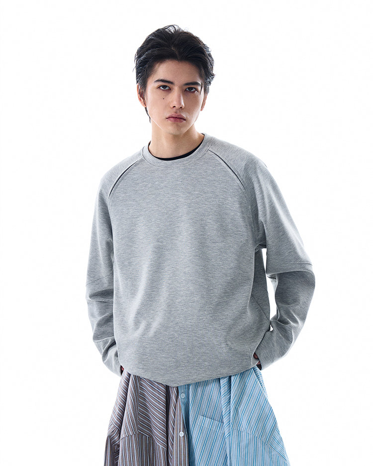 MADWITCH CASUAL LIGHTWEIGHT SWEATSHIRT #L310Q24