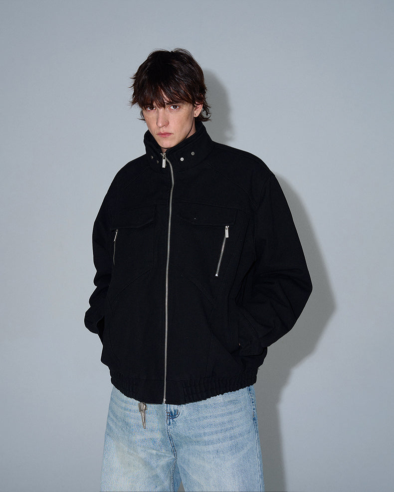 MADWITCH FLEECE-LINED UTILITY JACKET #880062