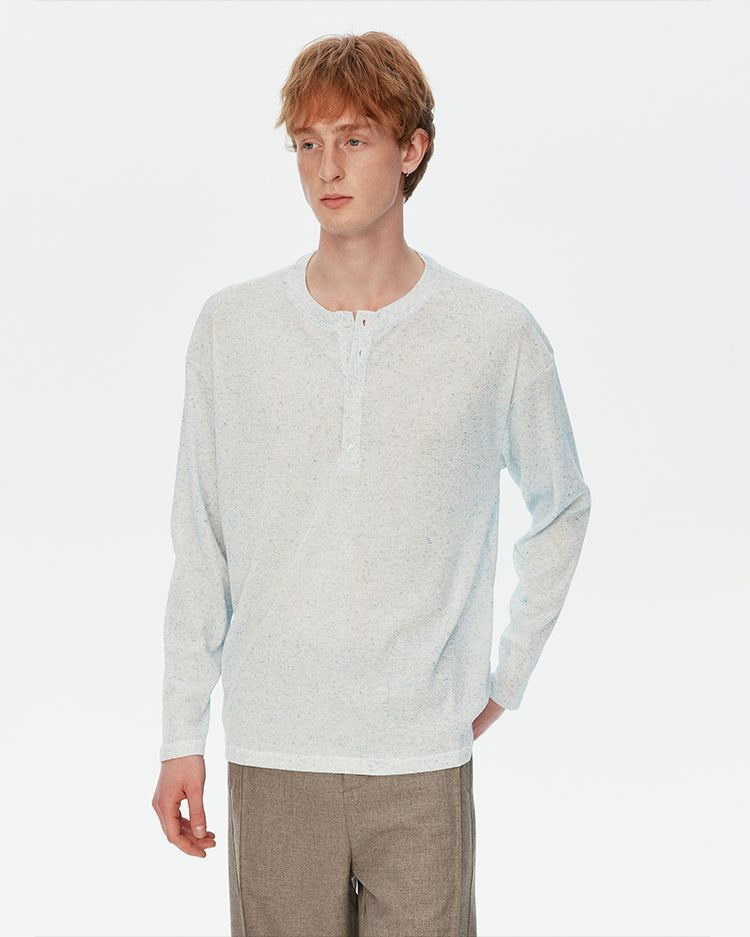 MADWITCH HENLEY LONG SLEEVE TOP #AM2032