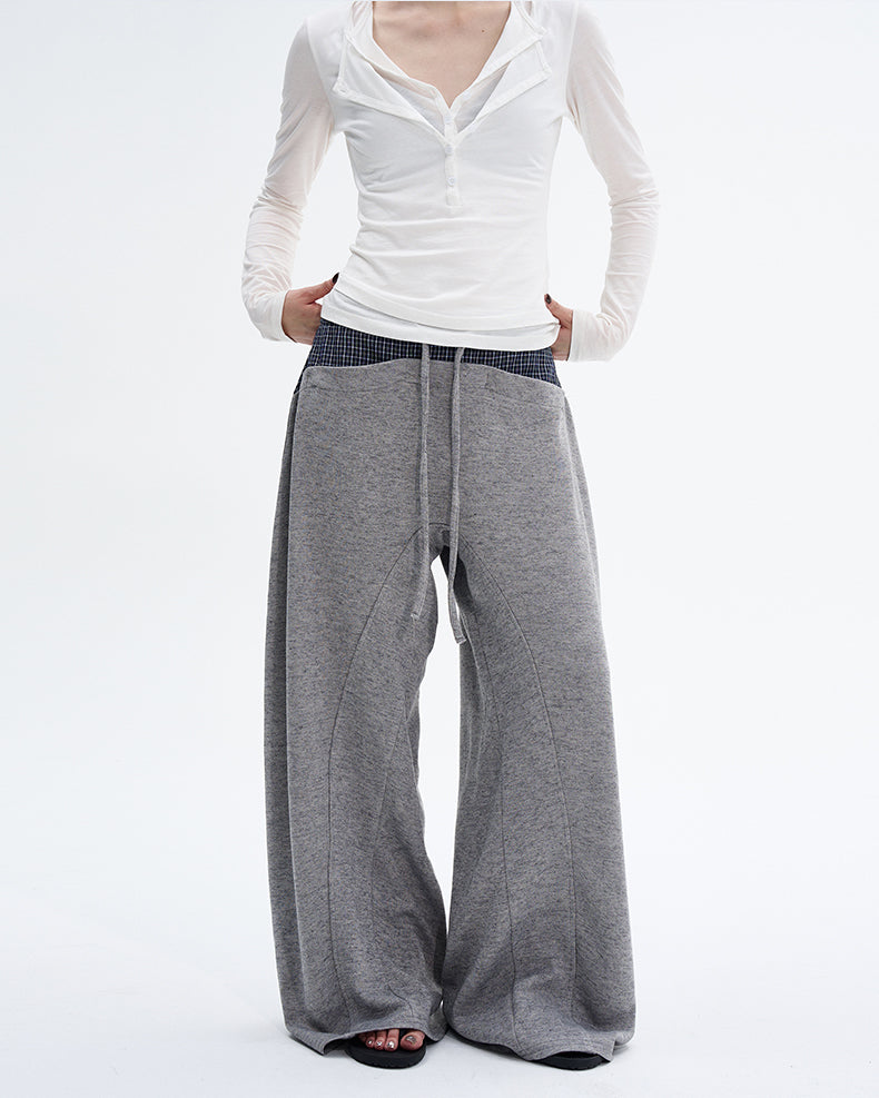 MADWITCH PATCH PLAID PANTS #C963