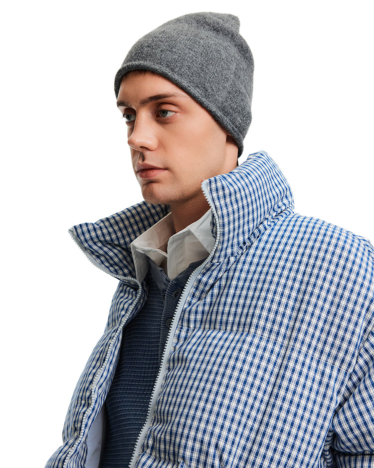 MADWITCH PLAID DOWN COAT #8815A331