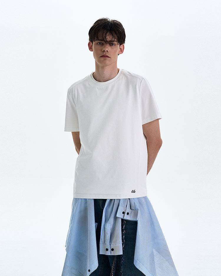 MADWITCH BOXY CREW NECK TEE #RT189