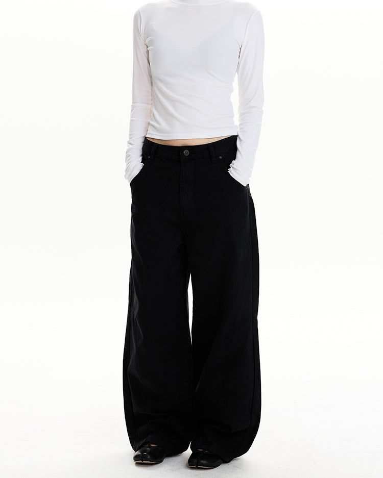 MADWITCH DECONSTRUCTED VINTAGE WASH JEANS #CK3598