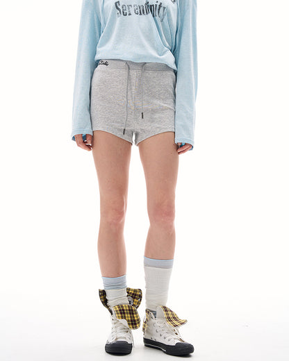 MADWITCH DRAWSTRING WAIST SHORTS #K003