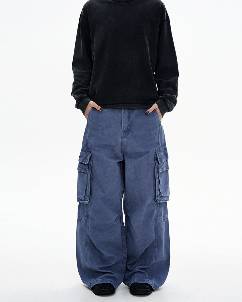 MADWITCH BLEU PLEAT PANTS #DR6815