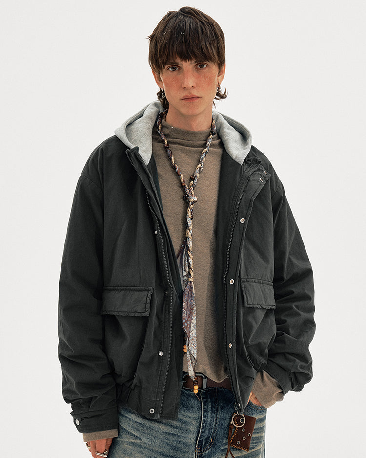 MADWITCH FAUX TWIN PARKA #RW193